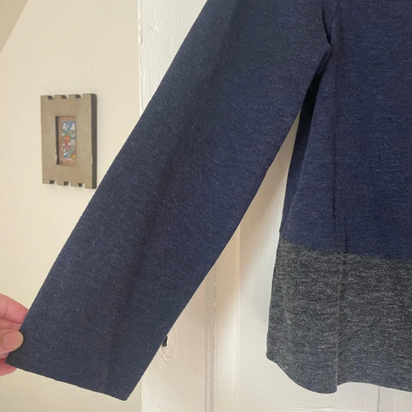 Habitat Snap Jacket Cardigan Blue & Grey Size Small - Picture 7 of 15